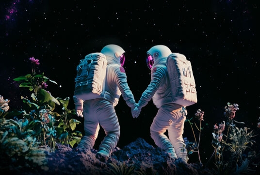 Space jazz. Love is